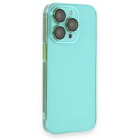 Newface iPhone 14 Pro Max Kılıf Armada Lensli Kapak - Yeşil