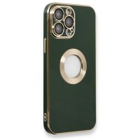 Newface iPhone 14 Pro Max Kılıf Store Silikon - Yeşil