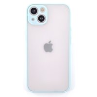 Newface iPhone 15 Kılıf Montreal Silikon Kapak - Turkuaz