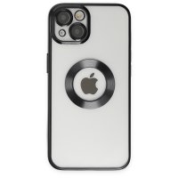 Newface iPhone 15 Kılıf Slot Silikon - Siyah