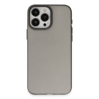 Newface iPhone 15 Pro Max Kılıf Modos Metal Kapak - Siyah