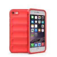 Newface iPhone 7 Kılıf Optimum Silikon - Kırmızı
