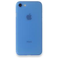 Newface iPhone 7 Kılıf PP Ultra İnce Kapak - Mavi