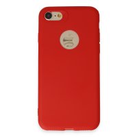 Newface iPhone 8 Kılıf First Silikon - Kırmızı