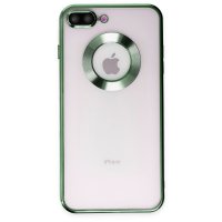 Newface iPhone 8 Plus Kılıf Slot Silikon - Köknar Yeşili