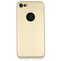 Newface iPhone SE 2020 Kılıf First Silikon - Gold