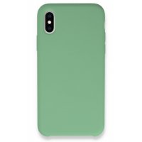Newface iPhone XS Kılıf Lansman Legant Silikon - Yeşil