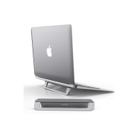 Newface LC 344 Ayarlanabilir Laptop Telefon Tutucu - Gümüş