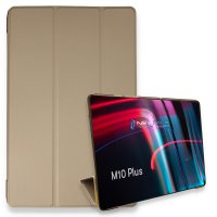 Newface Lenovo M10 FHD Plus X606F Kılıf Tablet Smart Kılıf - Gold