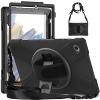 Newface Lenovo Tab M10 TB328FU Kılıf Amazing Tablet Kapak - Siyah