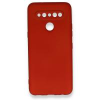 Newface LG K61 Kılıf First Silikon - Kırmızı