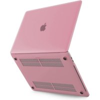 Newface Macbook Pro 14.2 2021 Macbook Buzlu Kapak - Pembe