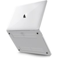 Newface Macbook Pro 16.2 2021 Macbook Buzlu Kapak - Şeffaf