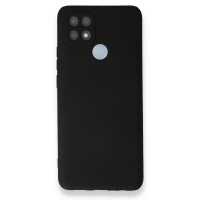 Newface Oppo A15S Kılıf First Silikon - Siyah
