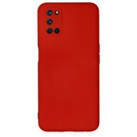 Newface Oppo A72 Kılıf Nano içi Kadife Silikon - Kırmızı