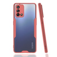 Newface Oppo A74 4G Kılıf Platin Silikon - Pembe