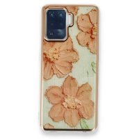 Newface Oppo Reno 5 Lite Kılıf Çiçekli Silikon - Rose