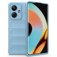 Newface Realme 10 Pro 5G Kılıf Optimum Silikon - Sky Blue