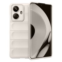 Newface Realme 10 Pro Plus 5G Kılıf Optimum Silikon - Krem