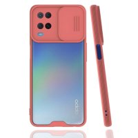 Newface Realme 8 Pro Kılıf Platin Kamera Koruma Silikon - Pembe