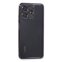 Newface Realme C53 Kılıf Razer Lensli Silikon - Mor