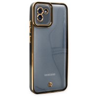 Newface Samsung Galaxy A03 Kılıf Liva Lens Silikon - Siyah