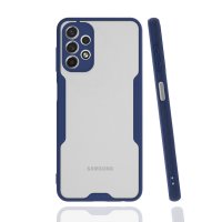 Newface Samsung Galaxy A13 4G Kılıf Platin Silikon - Lacivert