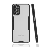 Newface Samsung Galaxy A13 4G Kılıf Platin Silikon - Siyah