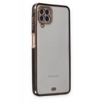 Newface Samsung Galaxy M32 Kılıf Liva Silikon - Siyah