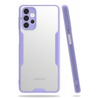 Newface Samsung Galaxy A32 Kılıf Platin Silikon - Lila