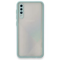 Newface Samsung Galaxy A50S Kılıf Montreal Silikon Kapak - Turkuaz