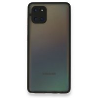 Newface Samsung Galaxy A81 / Note 10 Lite Kılıf Montreal Silikon Kapak - Siyah