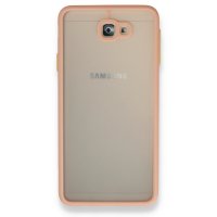 Newface Samsung Galaxy J7 Prime Kılıf Montreal Silikon Kapak - Pembe