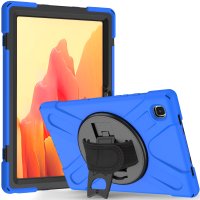 Newface Samsung Galaxy T220 Tab A7 Lite 8.7 Kılıf Amazing Tablet Kapak - Mavi