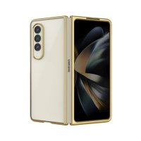 Newface Samsung Galaxy Z Fold 3 Kılıf Fold Element Kapak - Gold