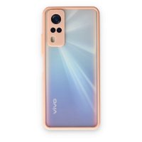 Newface Vivo Y51A Kılıf Montreal Silikon Kapak - Pembe