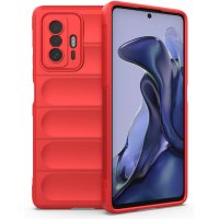 Newface Xiaomi Mi 11T Kılıf Optimum Silikon - Kırmızı