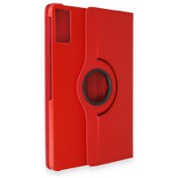 Newface Xiaomi Pad 6 Kılıf 360 Tablet Deri Kılıf - Kırmızı