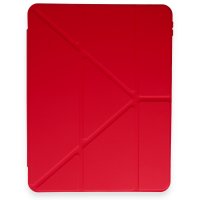 Newface Xiaomi Pad 6 Kılıf Kalemlikli Mars Tablet Kılıfı - Kırmızı