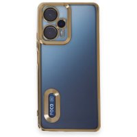 Newface Xiaomi Poco F5 Kılıf Slot Silikon - Gold