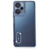 Newface Xiaomi Poco F5 Kılıf Slot Silikon - Sierra Blue