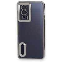 Newface Xiaomi Poco F5 Pro Kılıf Slot Silikon - Gümüş