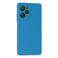 Newface Xiaomi Poco X5 Pro 5G Kılıf Nano içi Kadife Silikon - Mavi