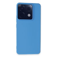 Newface Xiaomi Poco X6 Kılıf First Silikon - Mavi