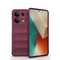 Newface Xiaomi Poco X6 Kılıf Optimum Silikon - Bordo