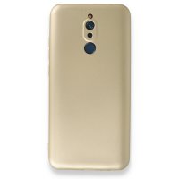 Newface Xiaomi Redmi 8 Kılıf First Silikon - Gold