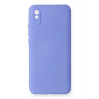 Newface Xiaomi Redmi 9A Kılıf First Silikon - Lila