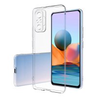 Newface Xiaomi Redmi Note 10 Pro Kılıf Deluxe 2mm Şeffaf Silikon