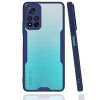 Newface Xiaomi Redmi Note 11 Pro Plus 5G Kılıf Platin Silikon - Lacivert