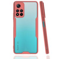 Newface Xiaomi Redmi Note 11 Pro Plus 5G Kılıf Platin Silikon - Pembe